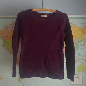 Knit sweater